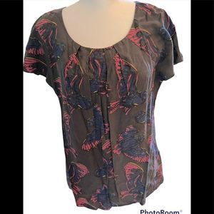 Boden viscose size 6 top